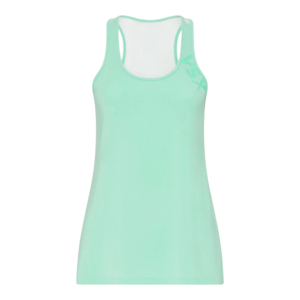 Victoria's Secret VSX Teal Knit Mesh Racerback Tank Top Women's XS NWT